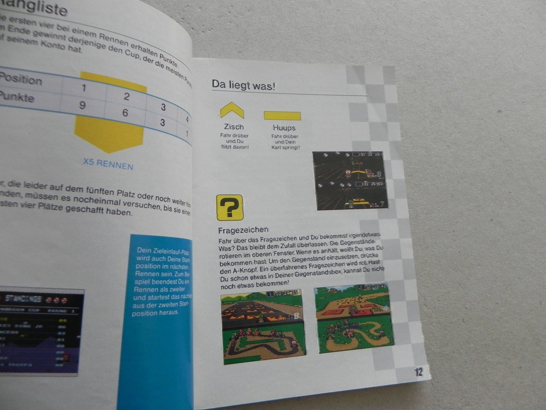 Giochi: Anleitung SNES Nintendo Super Mario Kart – Usato da Siebnen venduto da krimsie 6