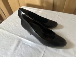Paul Green Pumps schwarz Leder Grösse 39 guter Zustand