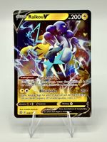 Pokémon Raikou V Holo Strahlende Sterne 048/172 SWSH DE Card