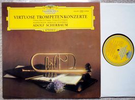 Virtuose Trompetenkonzerte Adolf Scherbaum DGG Big tulip LP