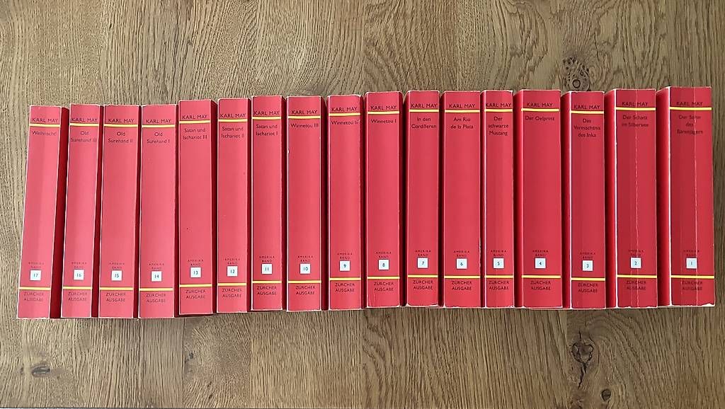 Libri: Karl May Sammlung  – Usato da Winterthur venduto da Stollentroll 1