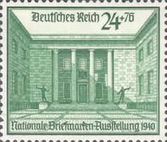 Deutsches Reich 743 Nationale Briefmarkenausstellung 1940 **
