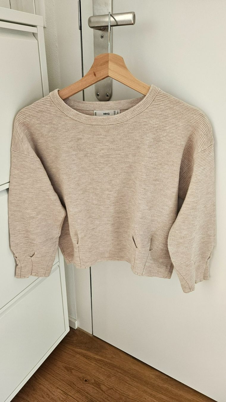 Mango Pulls & Sweat-shirts: Pullover beige – Neuf (Voir description) à Gockhausen par Carolin_K