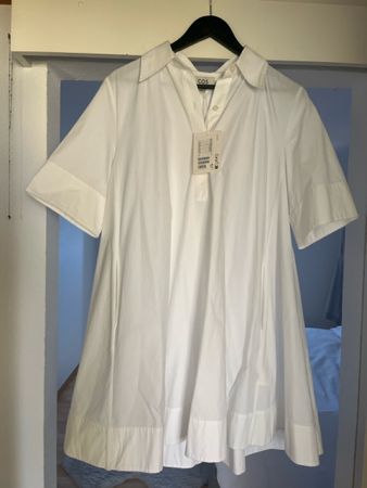 COS Hemdkleid weiss Grösse 34 neu mit Etikett