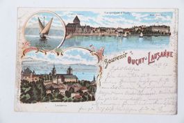 Litho - Souvenir de Ouchy et Lausanne