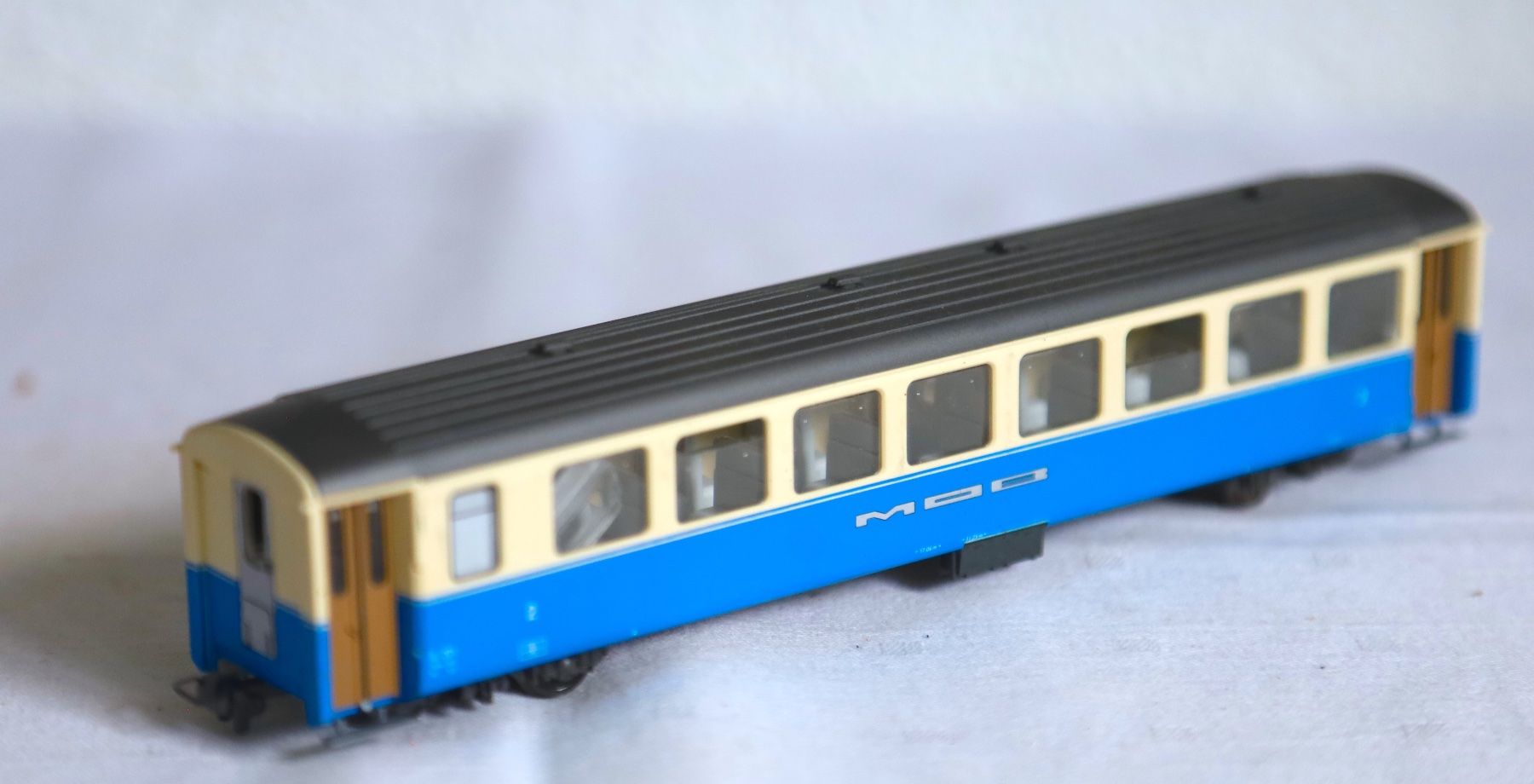 Bemo Modellini di ferrovie: BEMO PERSONENWAGEN 2 KL DER MOB HOm – Nuovo e nell'imballaggio originale da Ipsach venduto da locky55 1