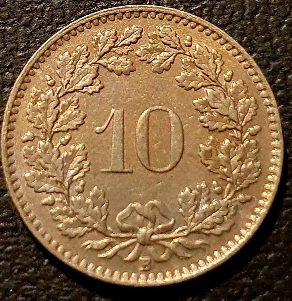 Tutti le monete: 10 Rappen 1942 – Usato da Egerkingen venduto da Acc1 1