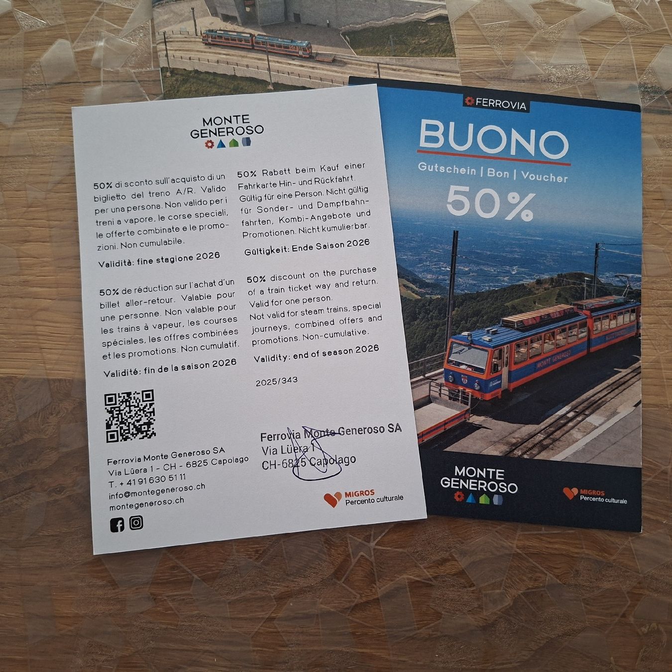Buoni: 50% rabatt Monte Generoso x2 – Nuovo (secondo la descrizione) da Biasca venduto da Sara_Poke123 1