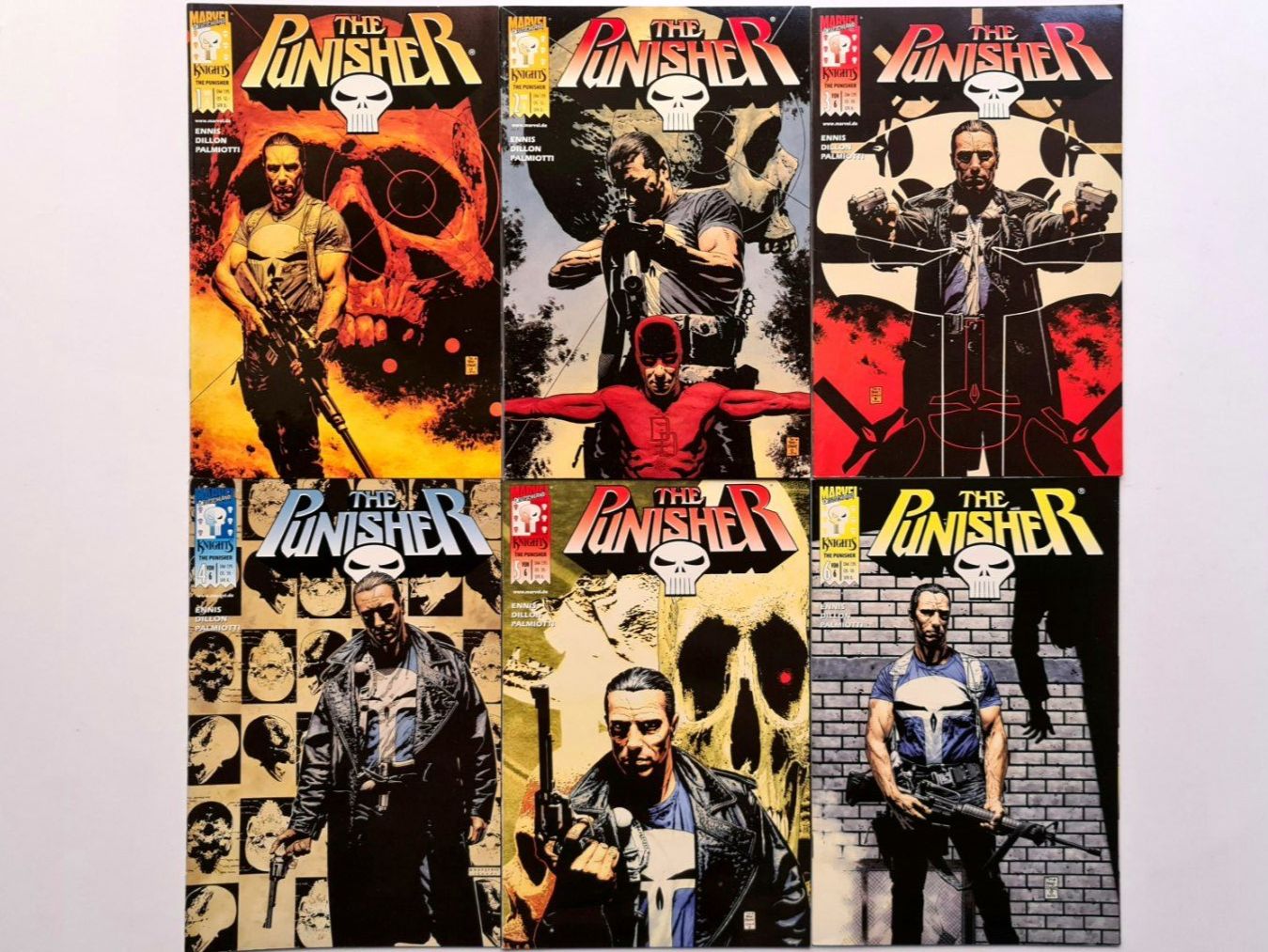 Comics: Punisher Comic Hefte 1-6, Marvel Knights – Gebraucht aus Aesch BL von pri_fp8t