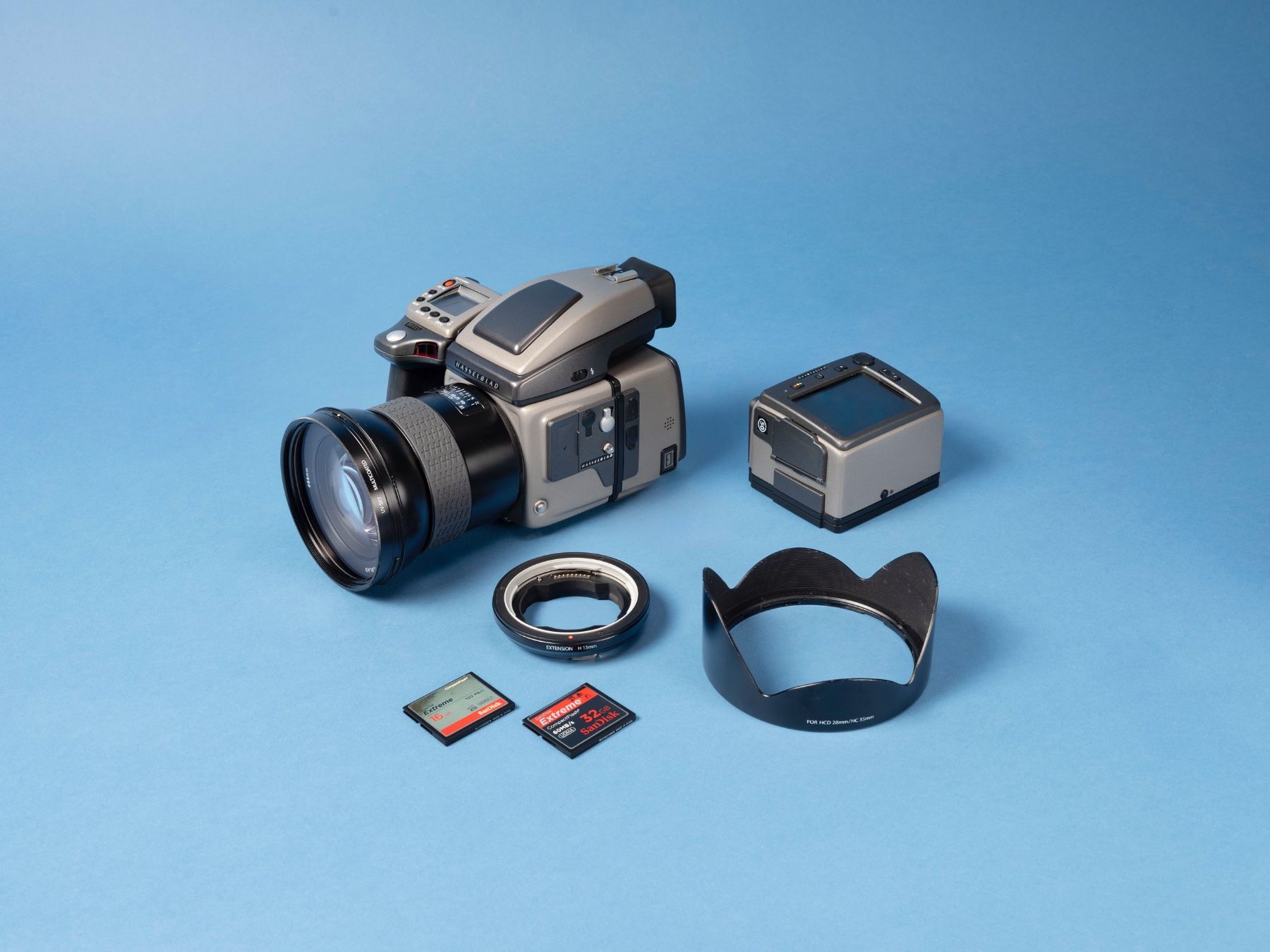 Hasselblad Kamera: Hasselblad H3D Set mit HCD 28mm Objektiv + Digitalback 39MP – Gebraucht aus Zürich von Salty71