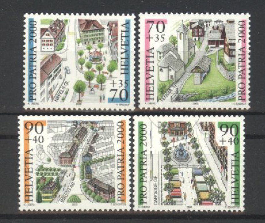 Tutti i francobolli: 2000, Pro Patria ** – Usato da Willisau venduto da Vollstempel