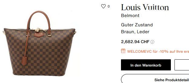Louis Vuitton Borse da donna: Tasche Louis Vuitton Belmont sac – Usato da Collonges venduto da Auganien 7