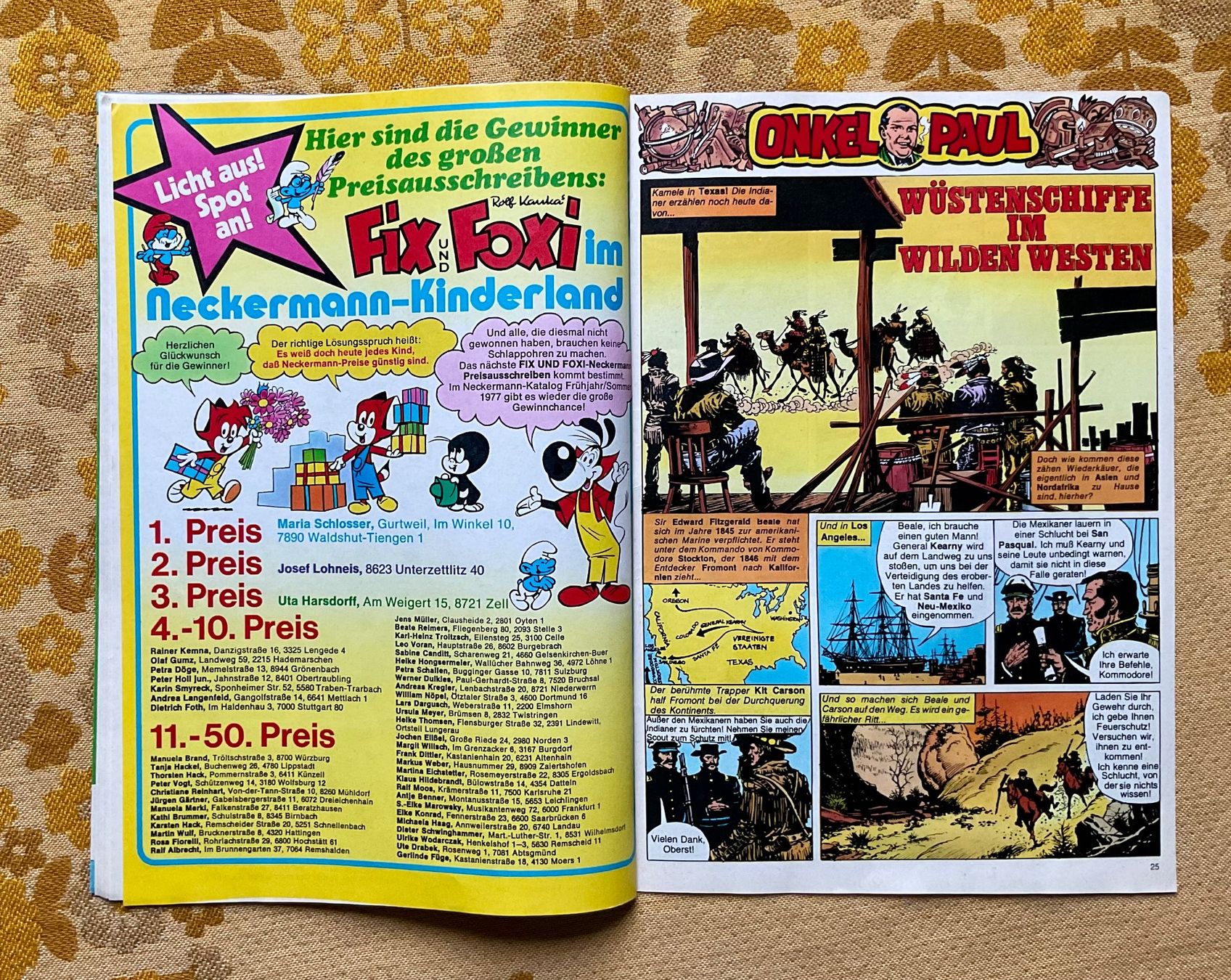 Fumetti: Fix und Foxi Heft Nr 4 von 1977 – Usato da Endingen venduto da nathan05 5