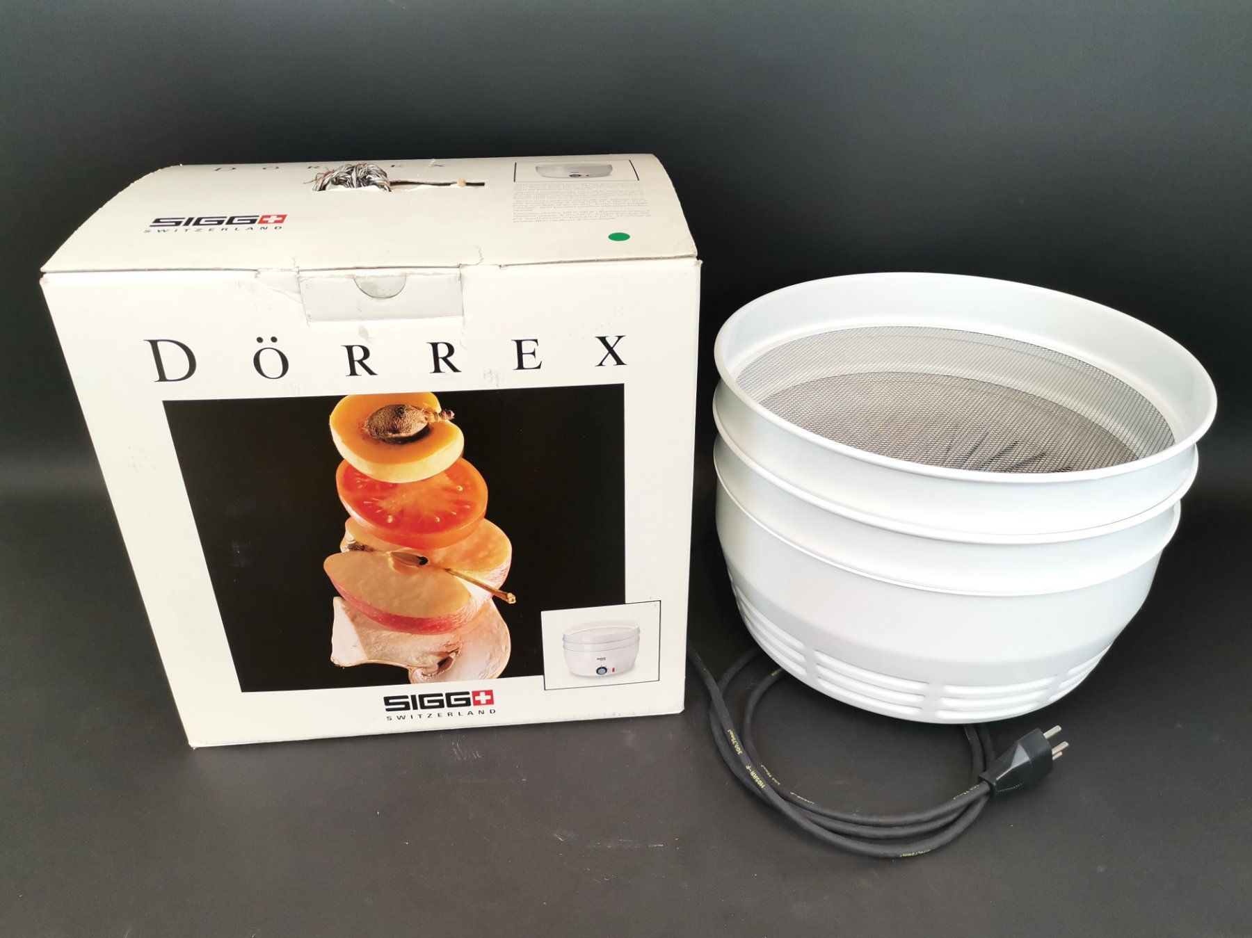 Sigg Küchengeräte: SIGG Dörrex Weiss – Gebraucht aus Schaffhausen von Restwert_SH