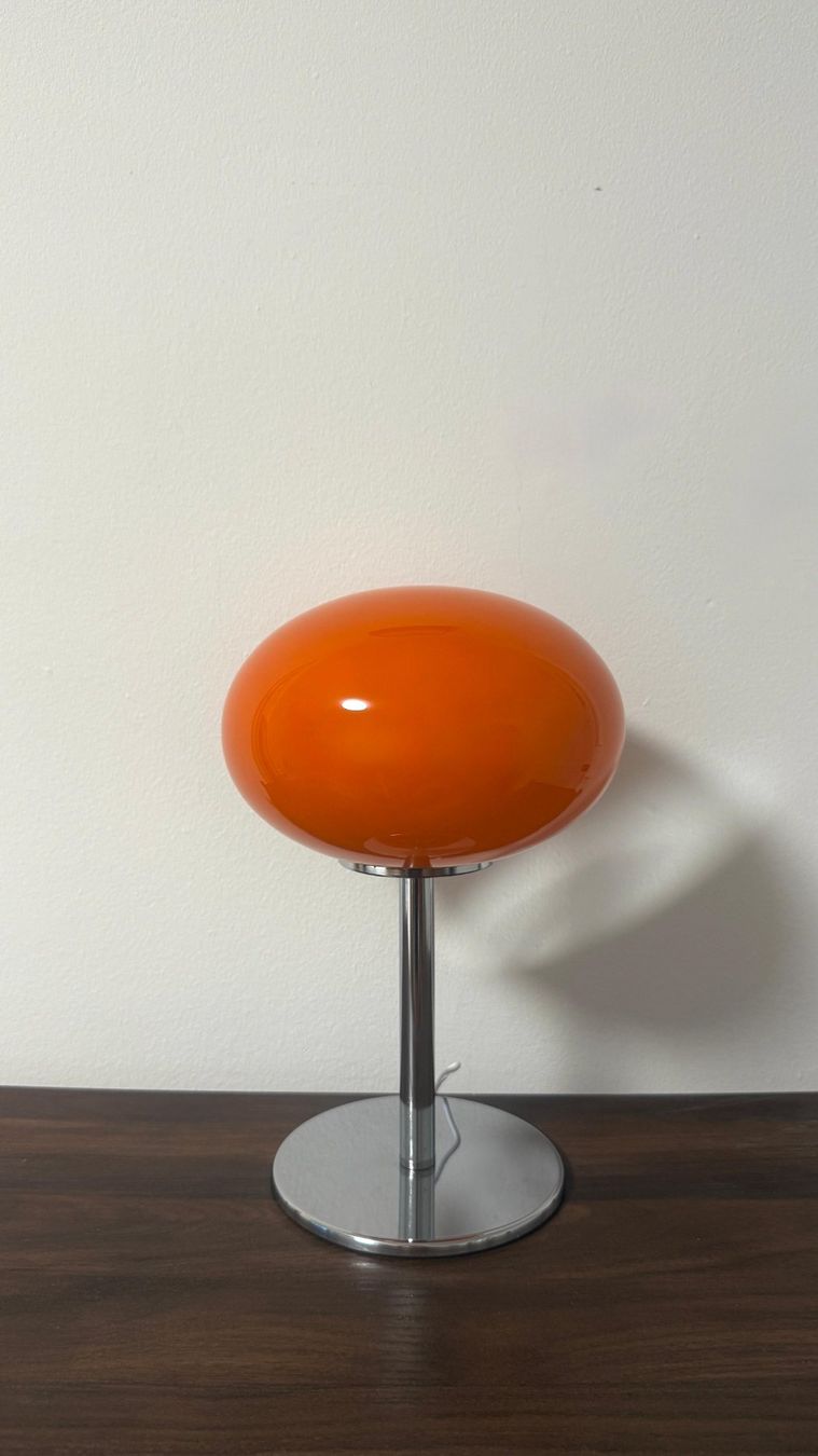 Lampade: Retro "Bulb" Glaslampe in Orange – Nuovo (secondo la descrizione) da Zürich venduto da dus_gln9 1
