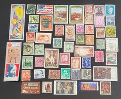 50 verschiedene briefmarken ganze welt