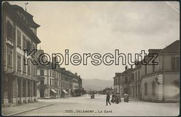 JUS Delémont - Bahnhof - Bahn