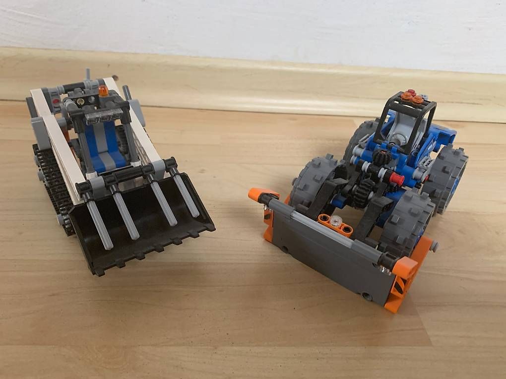 Technics Kit di costruzioni: Lego Technic Baufahrzeug 42071 - 42032 – Usato da Dottikon venduto da jackie123456