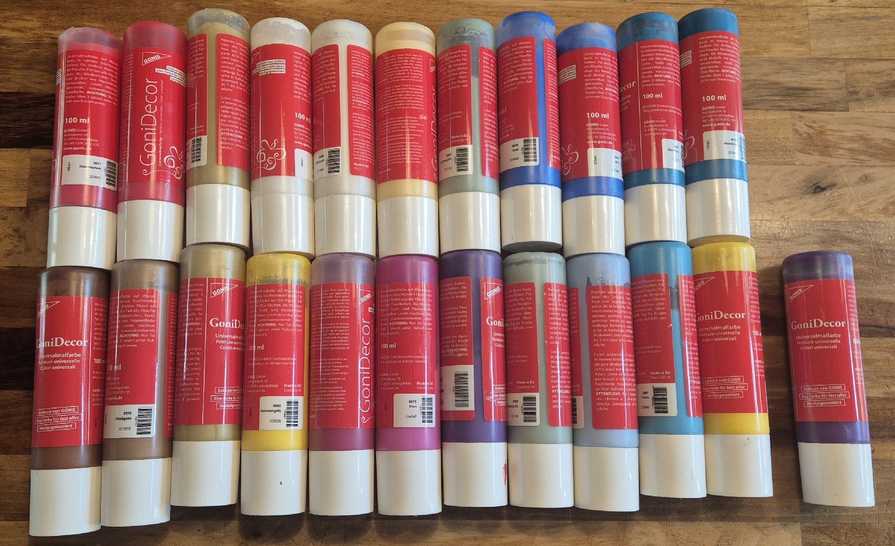 Peintures: Gonis Farben – D'occasion à Wuppenau par Suenneli10
