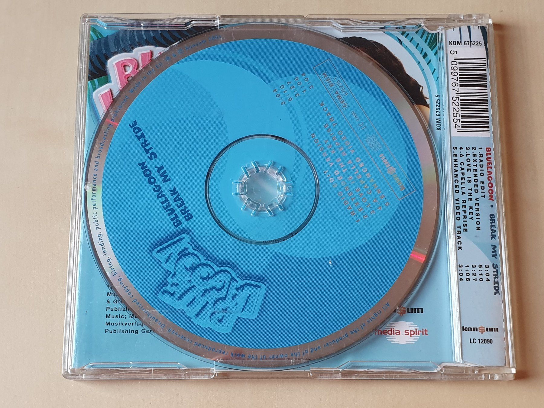 CDs: Blue Lagoon Break my Stride – Gebraucht aus Stansstad von collectorsshop 1