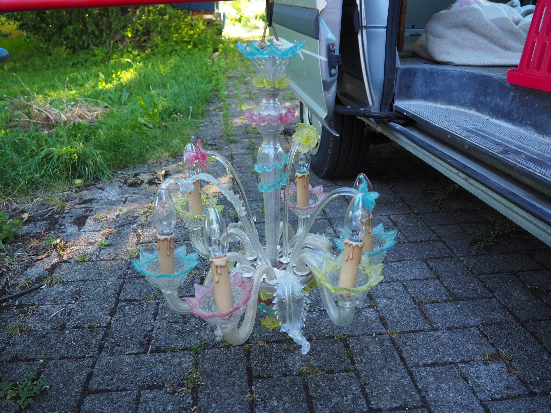 Lampadari & plafoniere: Kronleuchter farbig aus Murano?? – Difettoso da Schänis venduto da Wewu 1