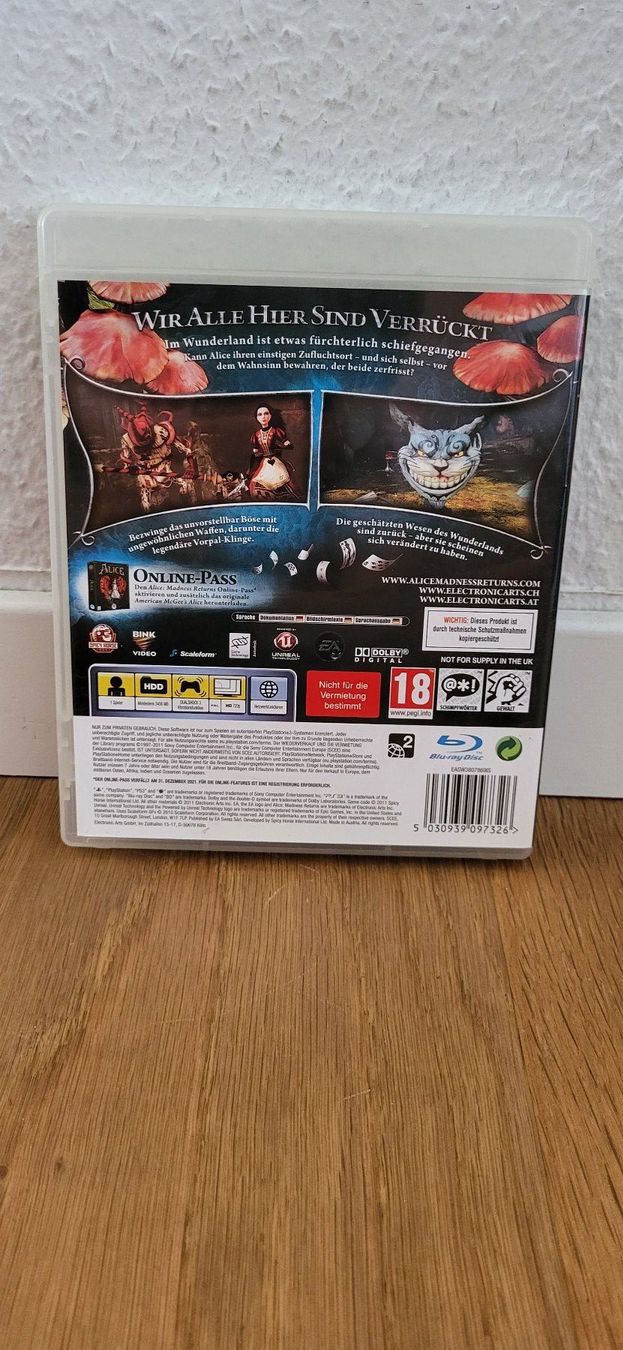 Sony Jeux: PS 3 - Alice Madness Returns – D'occasion à Münsingen par DigitaleSpielecke 1