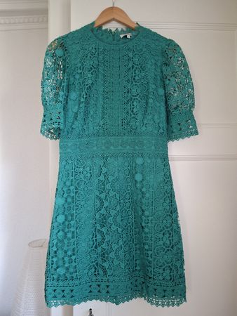 Robe Morgan T40 NEUVE couleur vert émeraude 