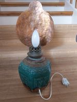 Lampe, asiatisch, antik, türkis