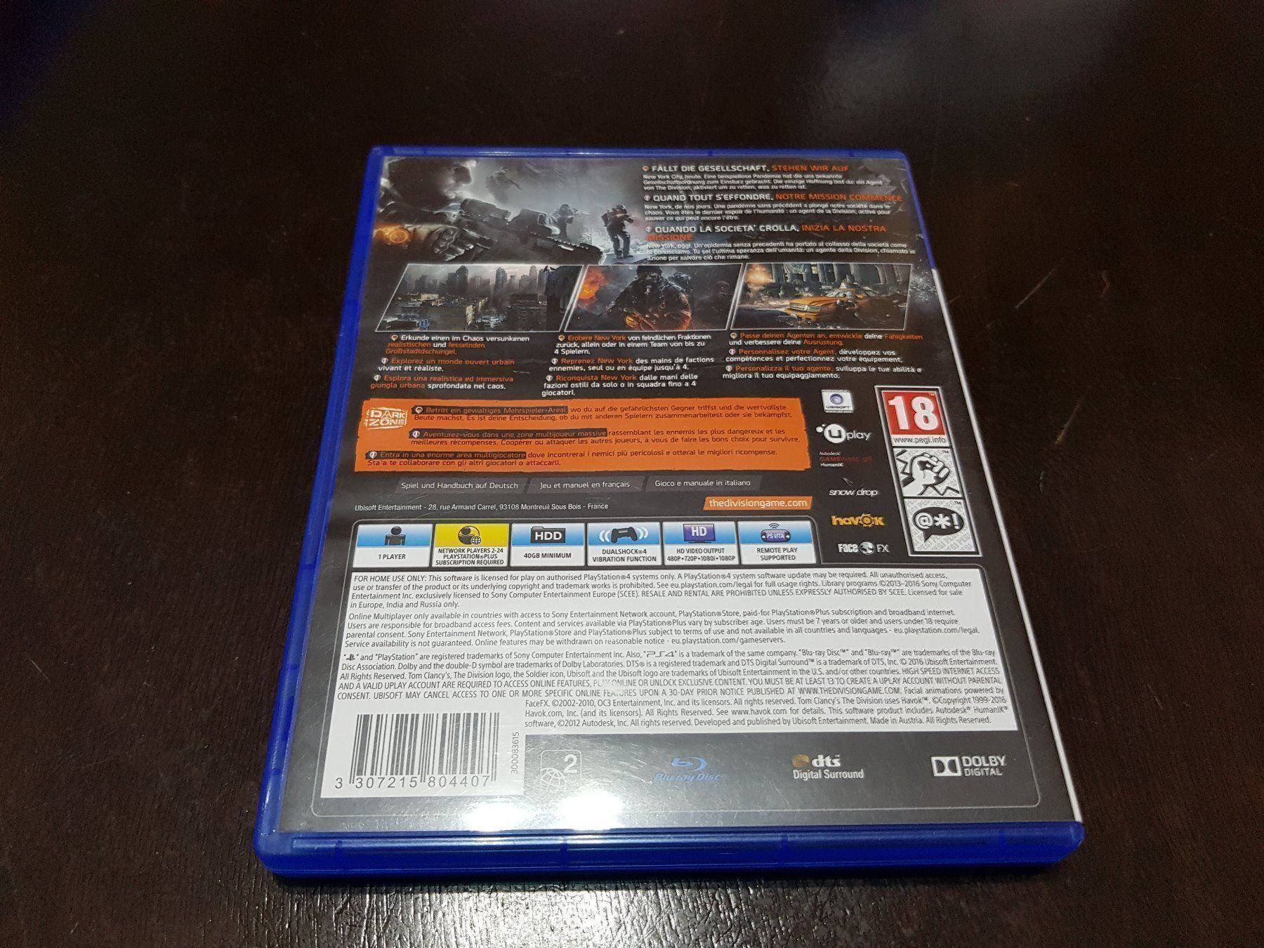 Sony Giochi: Tom Clancy's The Division – Usato da Schwanden GL venduto da tumen 2