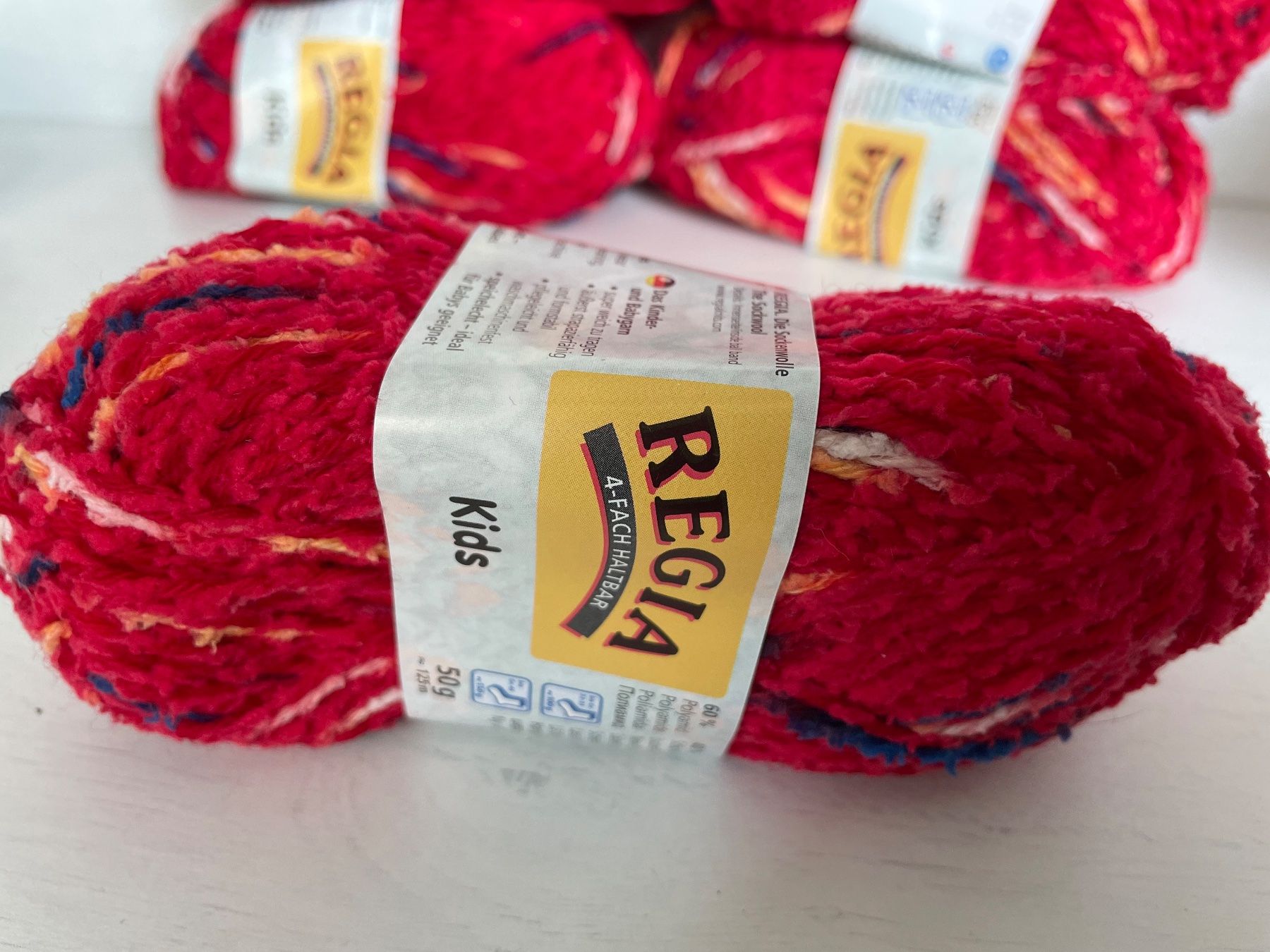 Lana: 1Knäuel Regia Kids – Nuovo e nell'imballaggio originale da Büsserach venduto da bor_s88m
