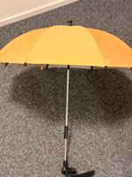 Kinderwagen Sonnenschirm orange NEU
