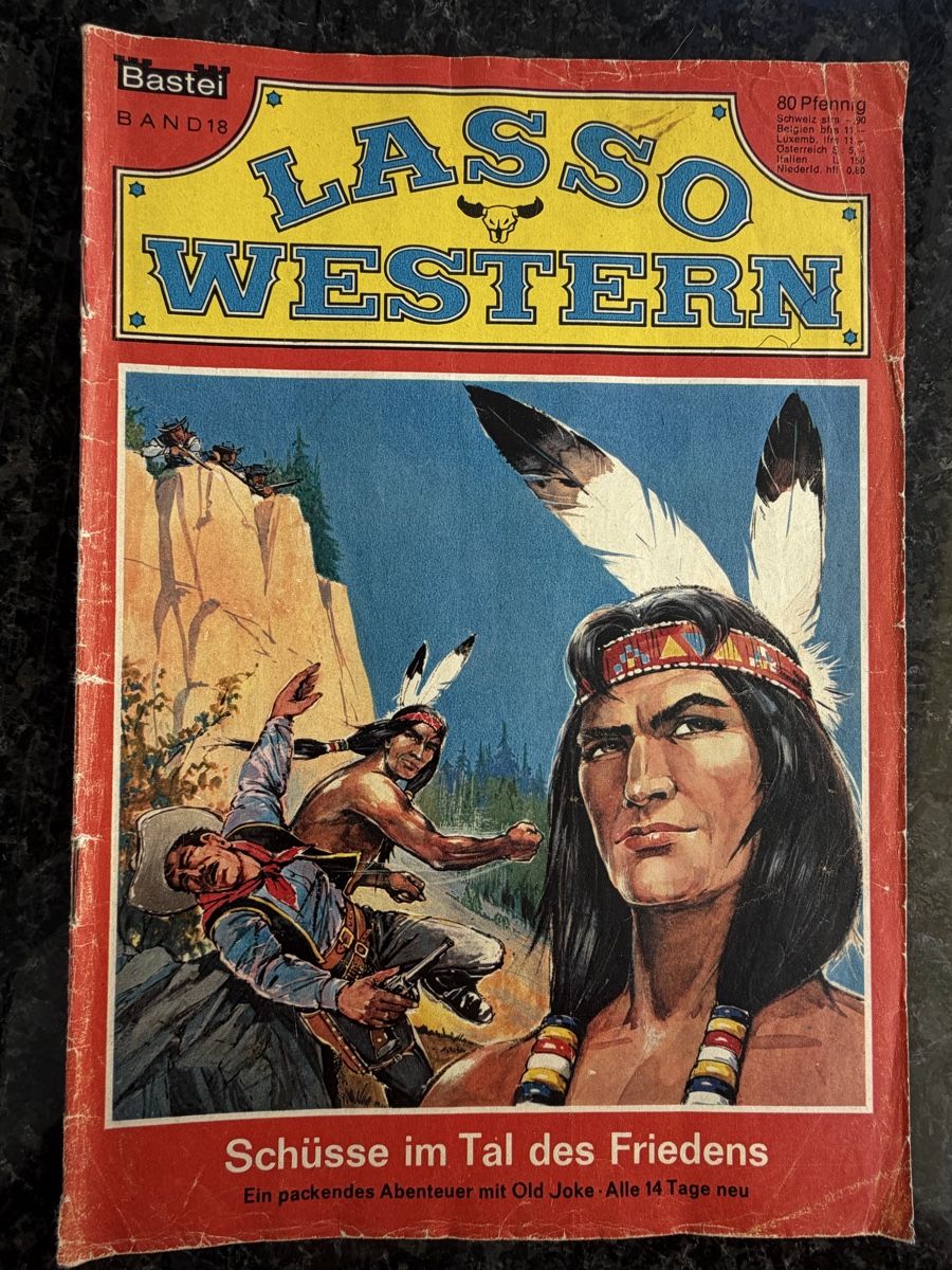 Fumetti: Lasso Comic Heft Bastei Nr. 18 – Usato da Kehrsatz venduto da Raboy