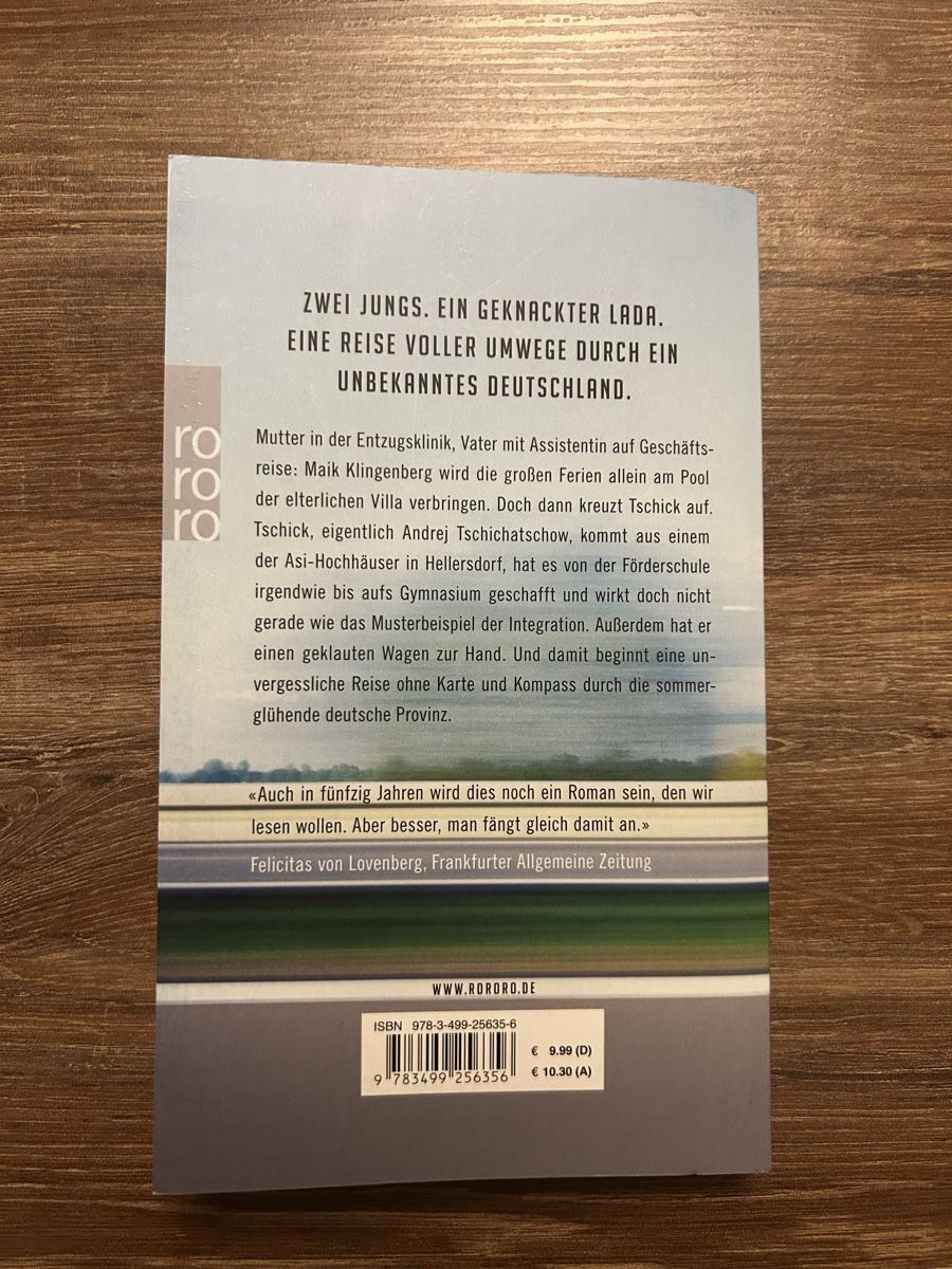 Libri: Bücher : Tschick und Zweier ohne – Nuovo (secondo la descrizione) da Pratteln venduto da esr_5z52 2