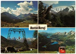 St. Moritz - 4 Bild AK Muottas Muragl