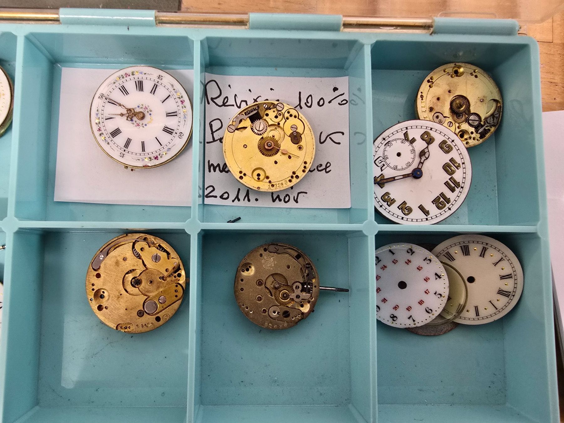 Orologi: Lot de mouvements et cadran divers – Difettoso da Tramelan venduto da Nirdan 2