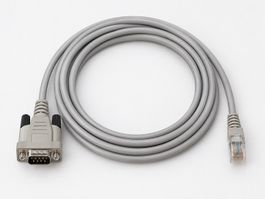 Adapterkabel Seriell DB9 auf RJ45 grau neuwertig ABB 