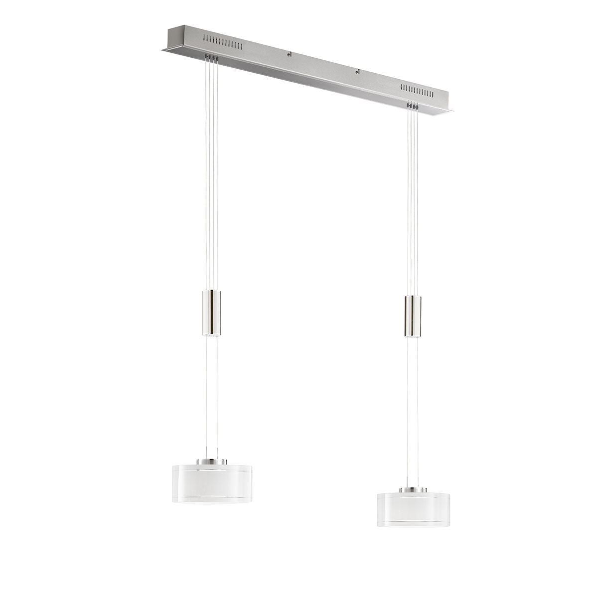 Lampadari & plafoniere: LED Pendelleuchte, Weiss, 64 cm x 20 cm – Nuovo (secondo la descrizione) da Kreuzlingen venduto da Smart-Light 1