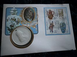 Médaille en Porcelaine de Meissen J.F. Bộttger 1982