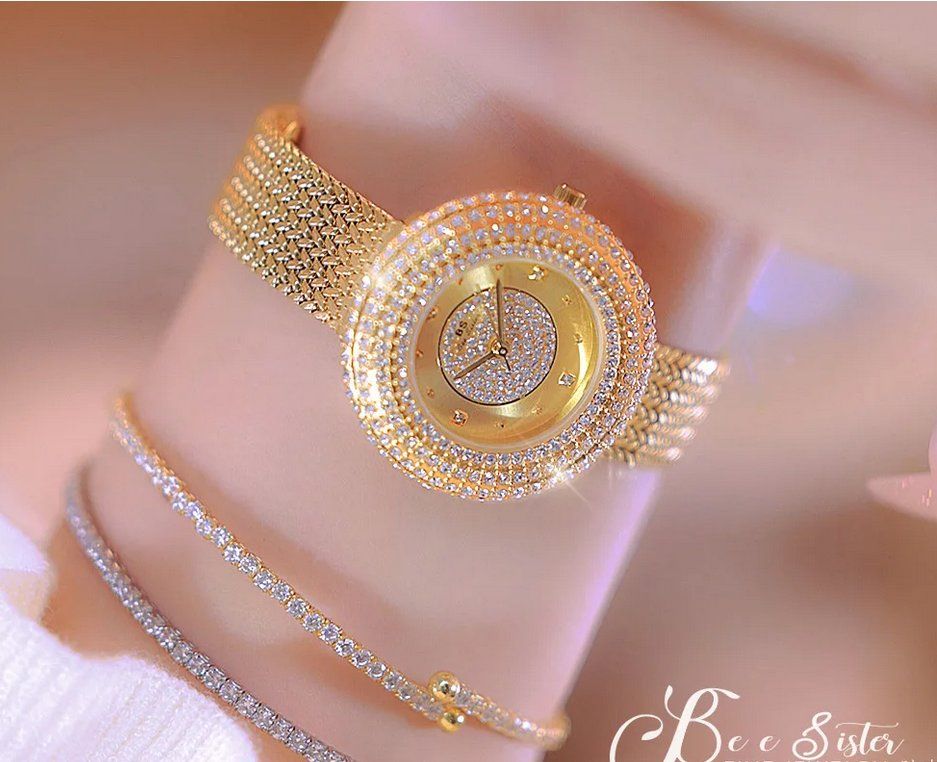 Uhren: Goldy Strassuhr für Damen – Neu und originalverpackt aus Lausanne von WATCH-WORLD 1