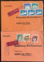 2 Bücherzettel Schweiz Eilsendung Expresso Olten Lot