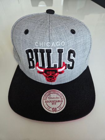 Mitchell & Ness Chicago Bulls Snapback Cap Wolle