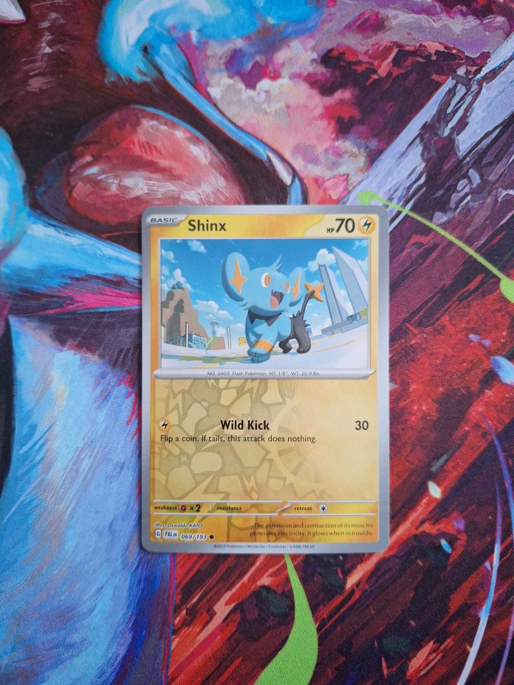 Pokémon Carte collezionabili: Shinx - Reverse Holo - Pokemon Paldea Evolved – Usato da Altstätten SG venduto da GGsGameshop