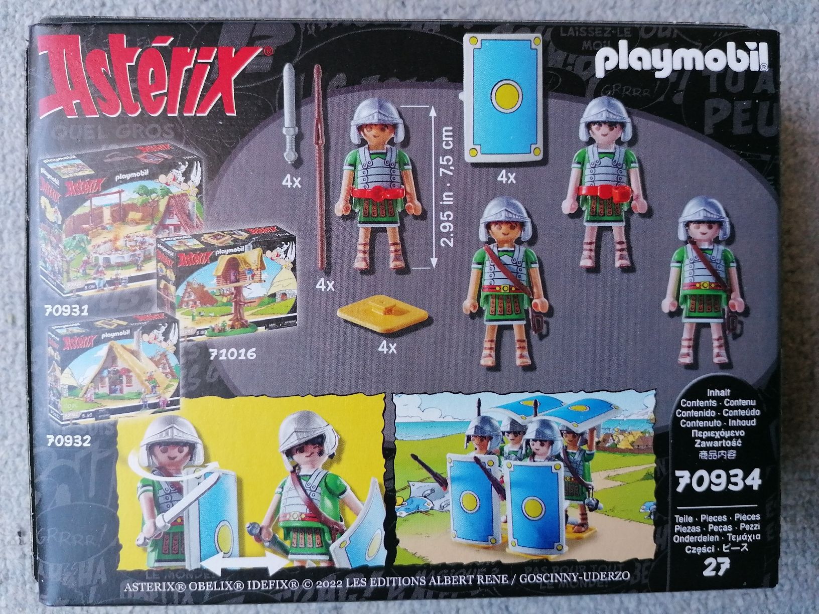 Playmobil Spielzeuge: PLAYMOBIL 70934 Asterix: Römertrupp - ORIGINALVERPACKT – Neu und originalverpackt aus Pfäfers von Padj 1