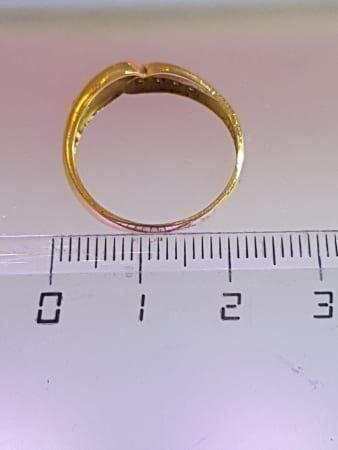Bagues: Ring mit Steinen im Brillant Schliff – Neuf (Voir description) à Unterägeri par Altgoldschmuck 3