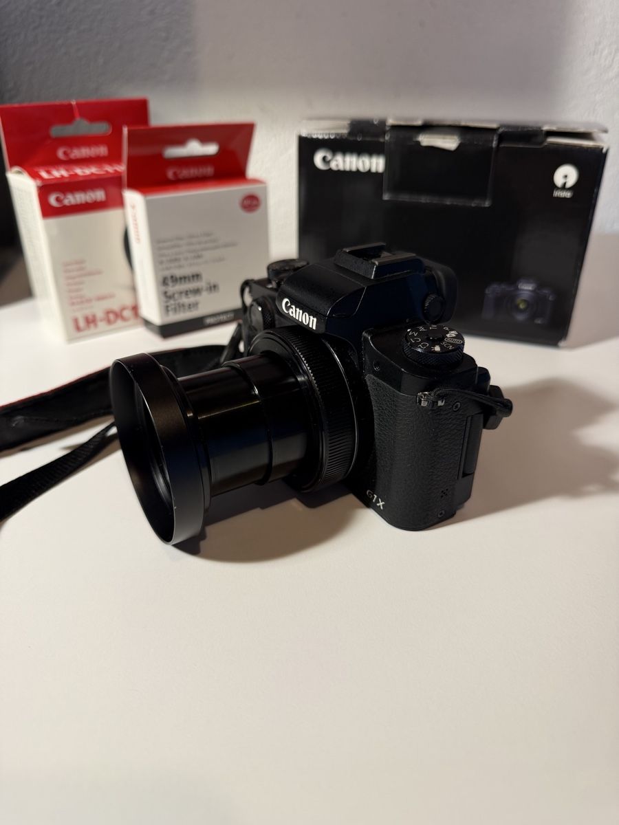 Canon Appareil photo: Canon PowerShot G1 X Mark III + accessoires – D'occasion à Jongny par mathieudbk