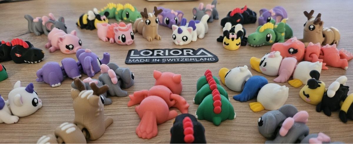 Giocattoli: Loriora Tierfiguren, 3D Druck, neu! – Nuovo e nell'imballaggio originale da Meggen venduto da Atw_22_E 3