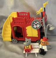 LEGO Vintage Bus mit Haltestelle 1987