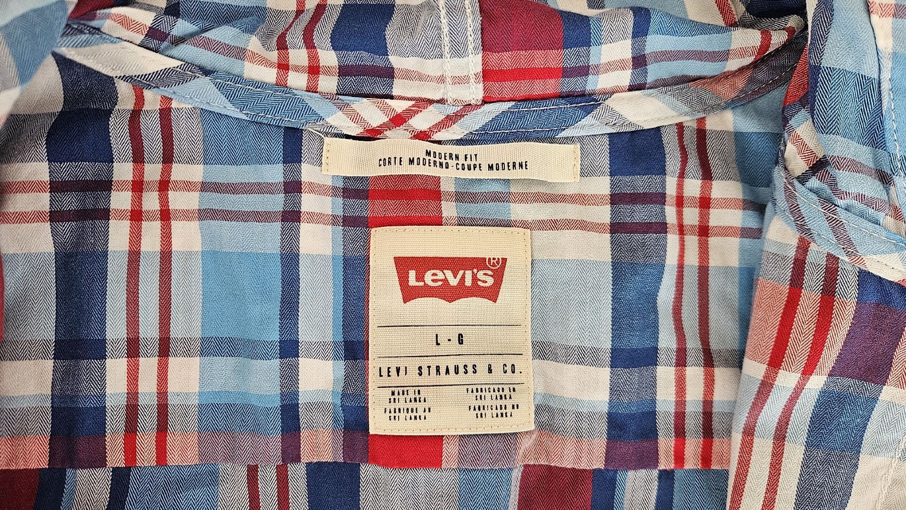 Levi's Hemden: Hemd Levi's Karo mit Kapuze Grösse L – Gebraucht aus Frenkendorf von Julesrules84 1