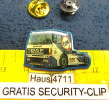 DAF RACING TRUCK LKW PIN MIT SECURITY-CLIP FINA RACING TEAM
