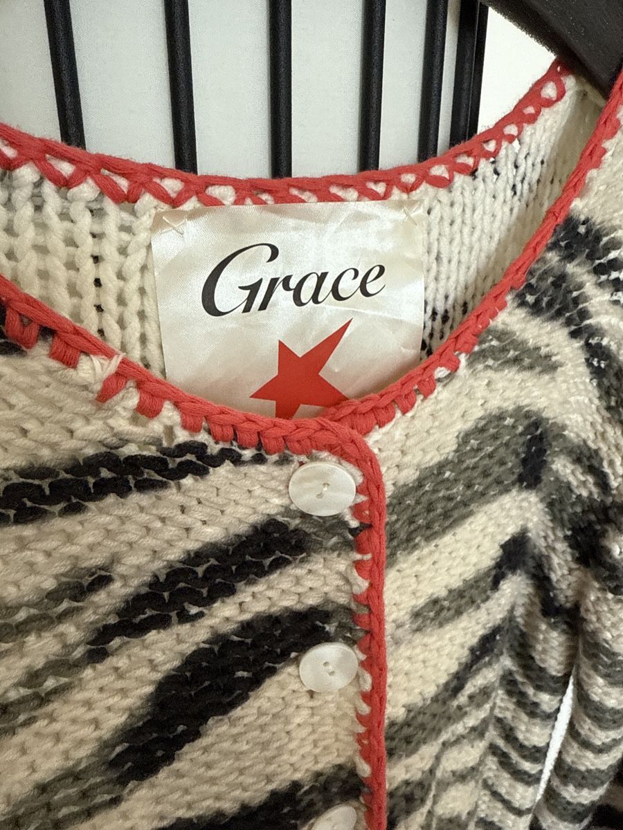 Giacche: Grace Strickjacke Zebra Look Gr. S – Usato da Wädenswil venduto da Salome0712 3